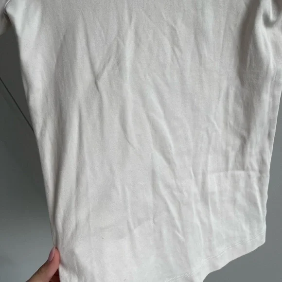Aritzia Babaton Cream Short Sleeve T-Shirt - Picture 4 of 4